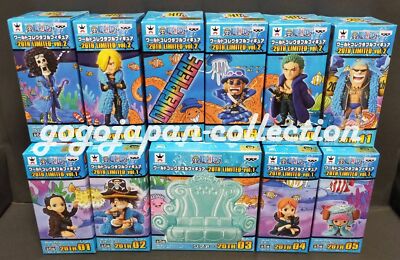 ONE PIECE WCF World Collectable Figure 20TH LIMITED vol.1 +vol.2