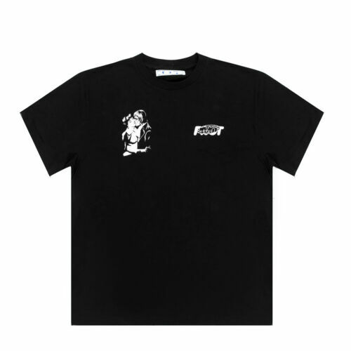 Off-White c/o Virgil Abloh Black T-Shirt - I Was Just Thinking Tee