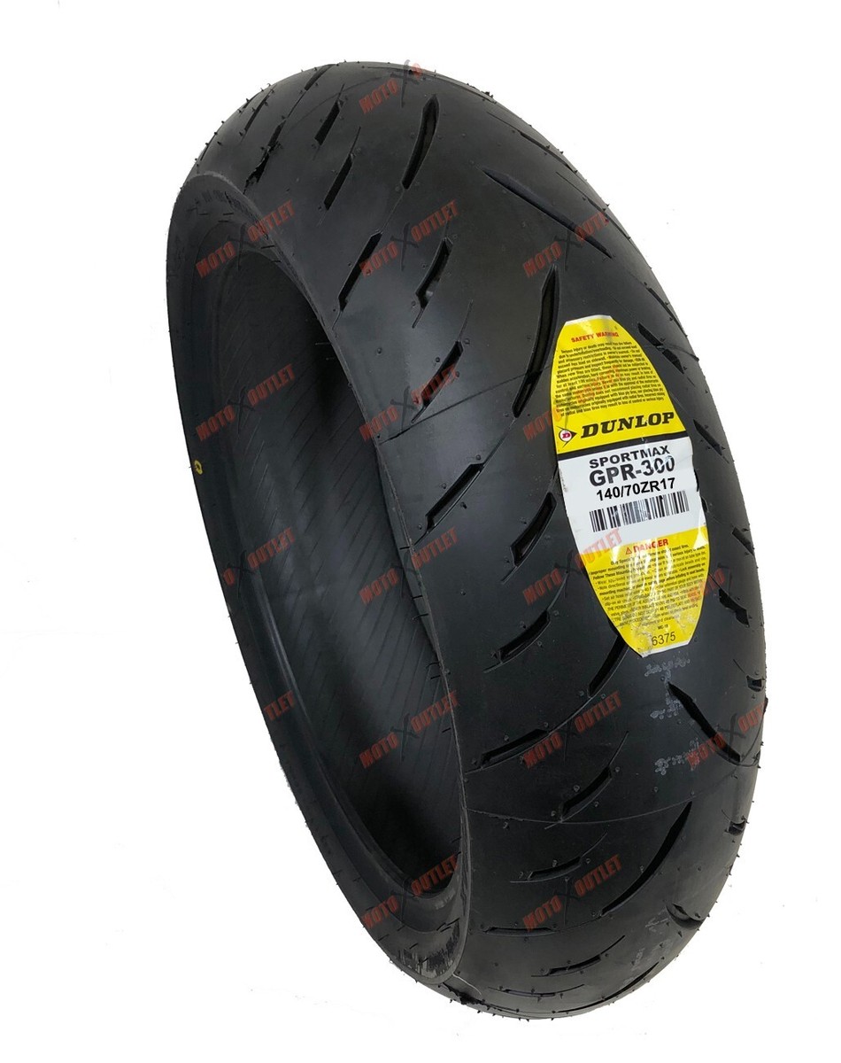 Dunlop GPR 300 110/70ZR17 140/70ZR17 Front Rear Tire Set