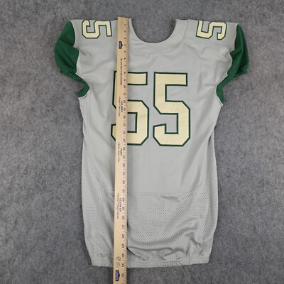 Baylor Bears Football Jersey Mens Large Gray Green Nike Team Issue