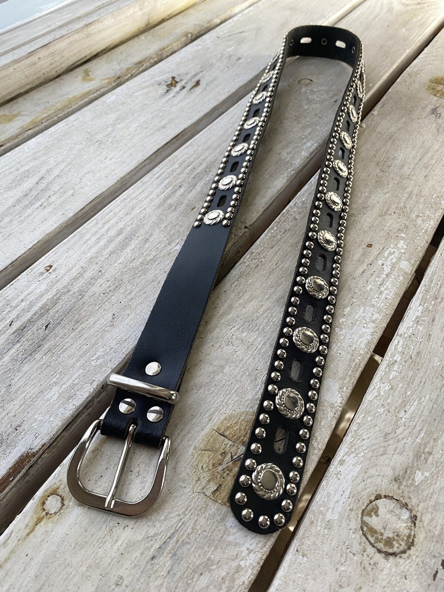 Vintage Leather Y2K Rhinestones STYLE Hysteric Glamour Avant Garde