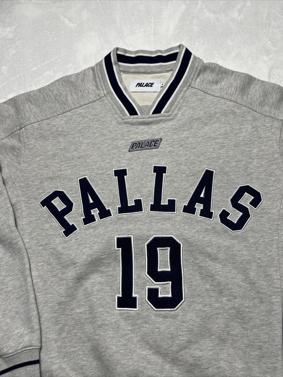 Palace Skateboards “Pallas” Crew Size S Gray Sweatshirt FW19 | eBay
