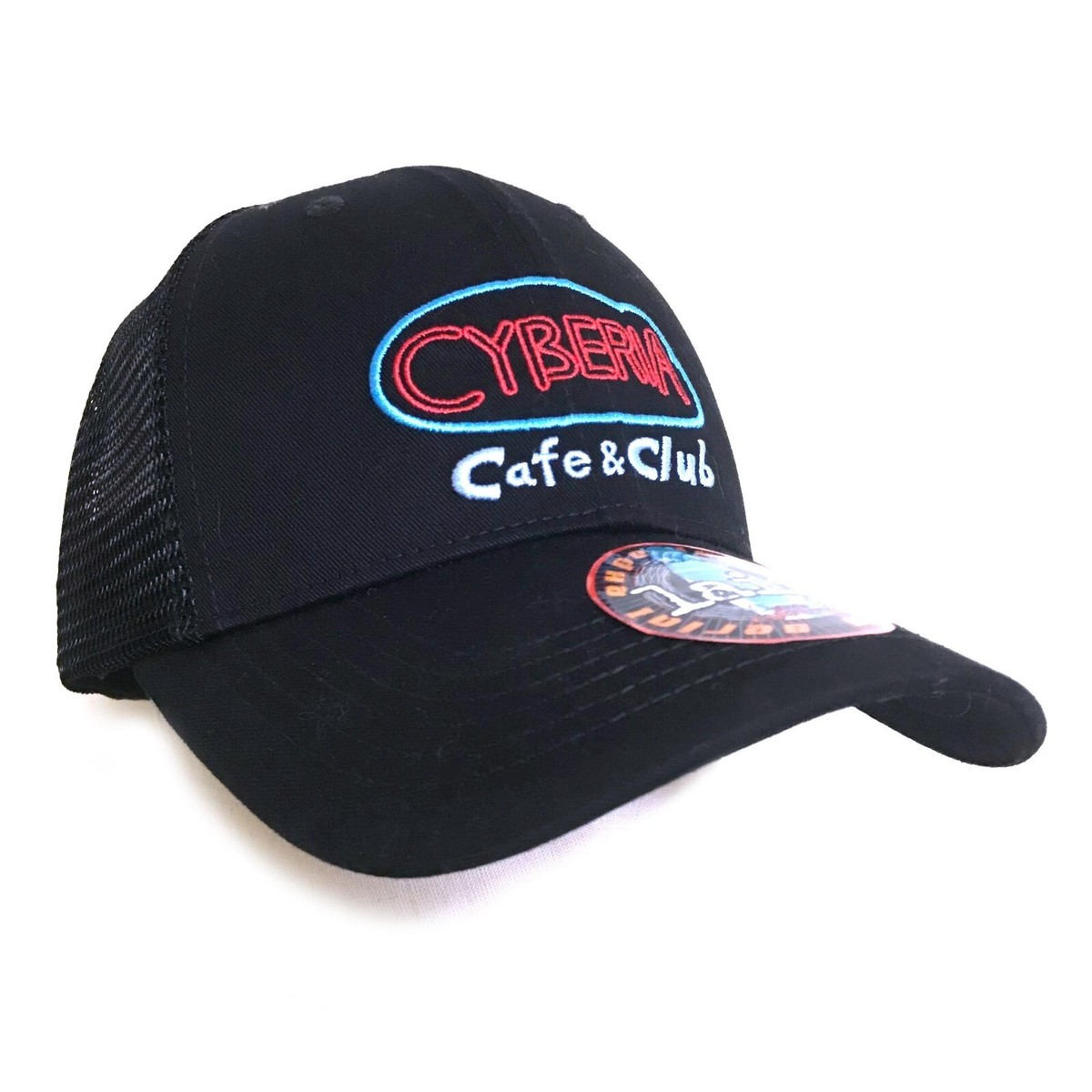 serial experiments lain × messa store CYBERIA Embroidery Mesh Cap