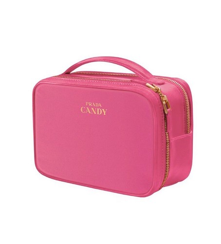 PRADA 2024 Candy ピンク ドローストリングポーチ PRADA CANDY ピンク
