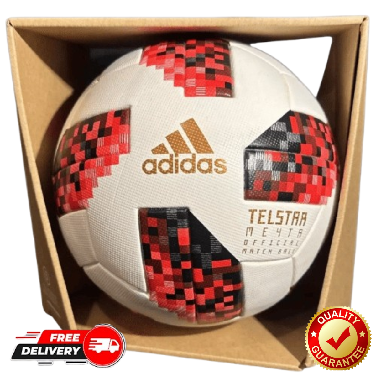 Adidas Red Telstar 18 Final World Cup Russia 2018 Match Ball