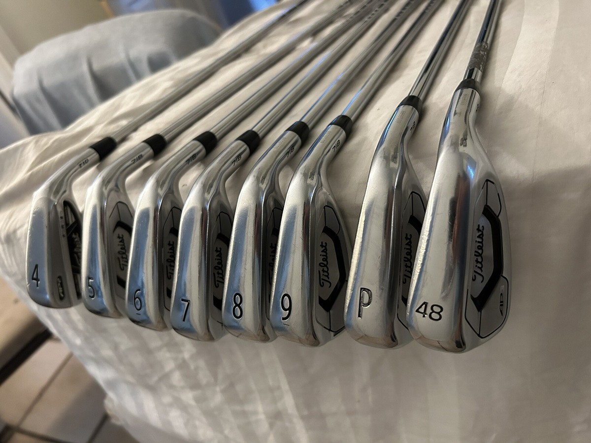 TITLEIST AP3 718 IRONS 5-pw **48 DEGREE AND AP2 4 IRON INCLUDED