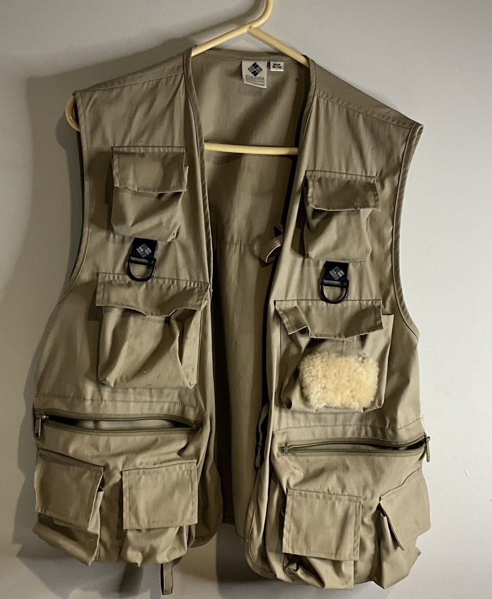 Columbia Fishing Vest. Size S/M, Vintage From The 90's | eBay