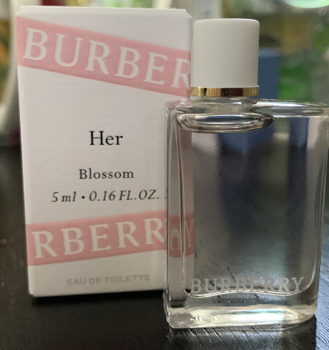 BURBERRY HER BLOSSOM Eau De Toilette Mini - TRAVEL SIZE - 5 ML NEW