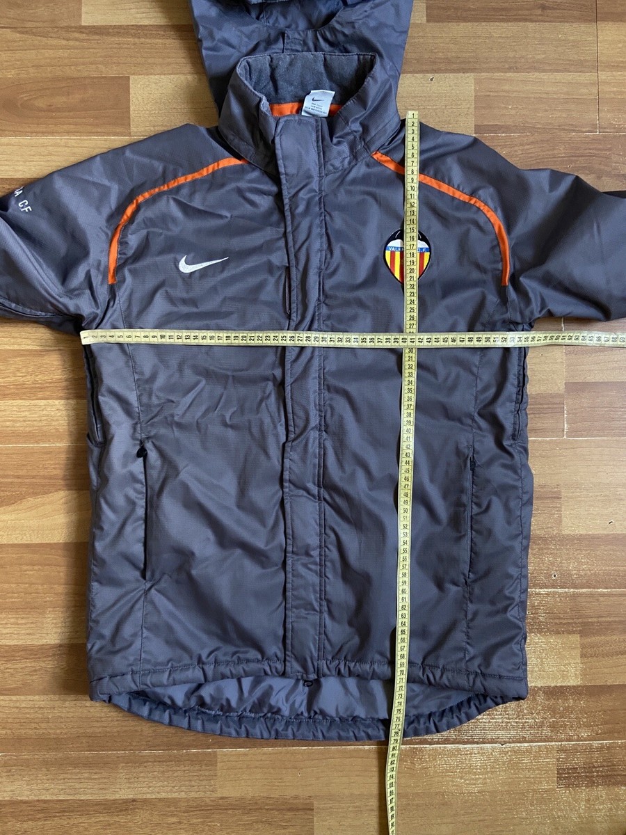 VALENCIA 2002 2003 FOOTBALL SOCCER TRAINING COAT JACKET NIKE sz S