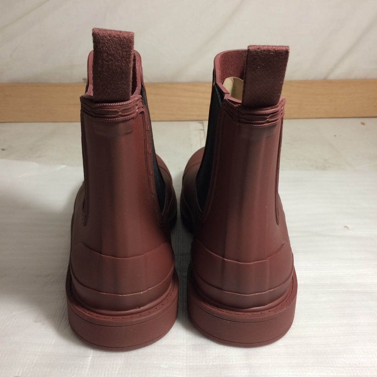 Hunter Commando Chelsea Boot Women's Casual Boots, Muted Berry