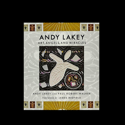 Andy Lakey Art Angels and Miracles a Hardcover book FREE SHIPPING