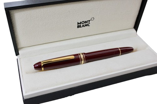 Montblanc Meisterstuck 149 14C 4810 585 Black Fountain Pen | eBay