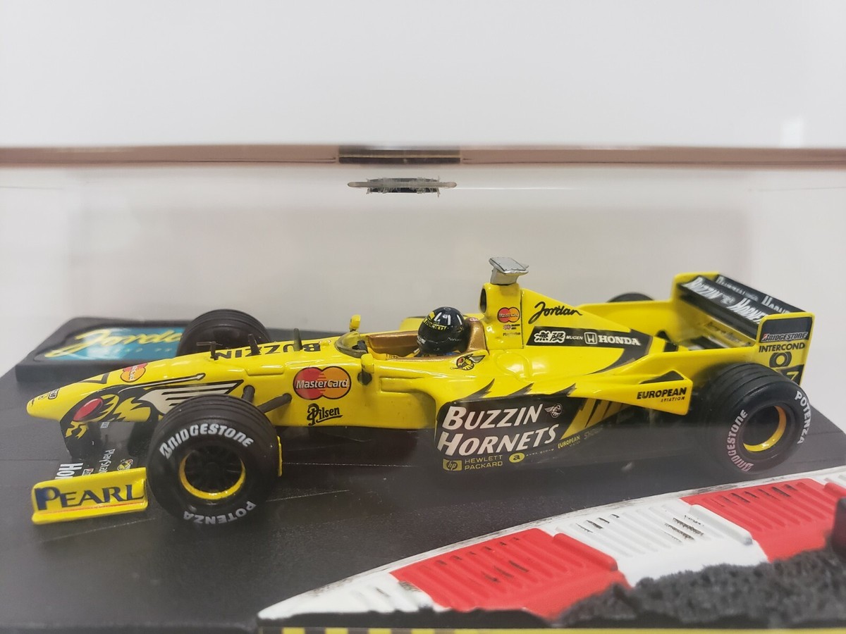 Hot Wheels Mugen Honda Jordan 199 Damon Hill 1/43 | eBay
