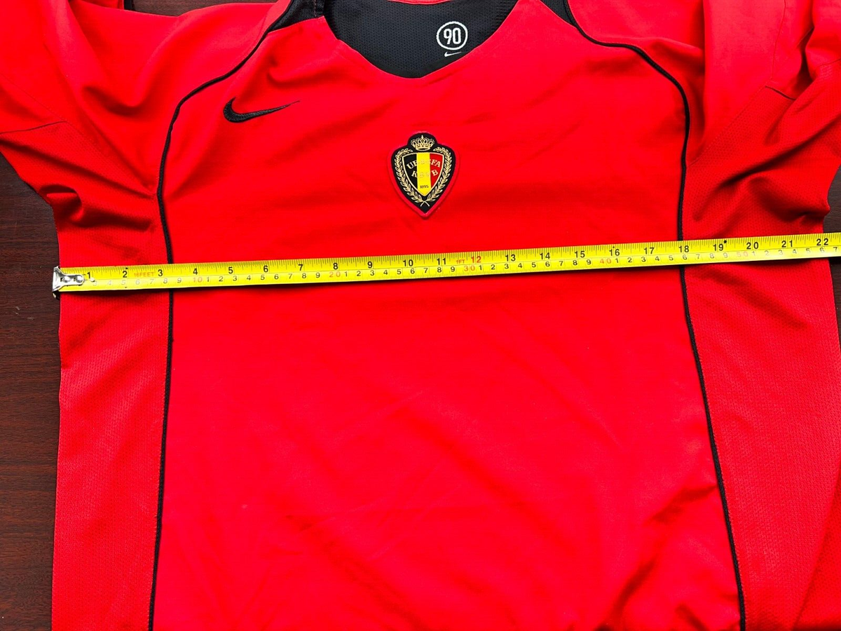 Nike ベルギー代表 ユニフォーム 2002-2004 Lサイズ 未使用品 Nike