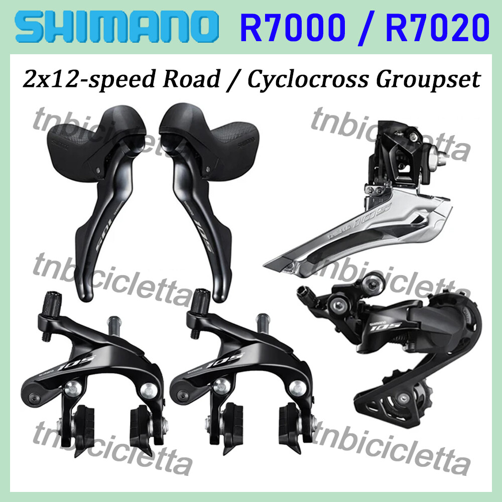 SHIMANO 105 R7000 2X11 Speed Groupset Rim Brake / R7020 Hydraulic