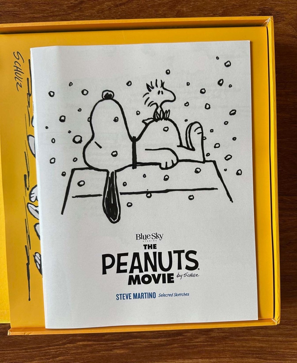 The Art and Making of Peanuts The Movie Signed Ltd Edition 300