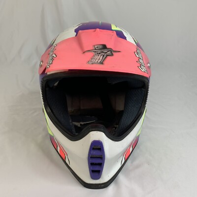 Vintage Shoei Troy Lee Designs Motocross Bmx Motorcycle Helmet