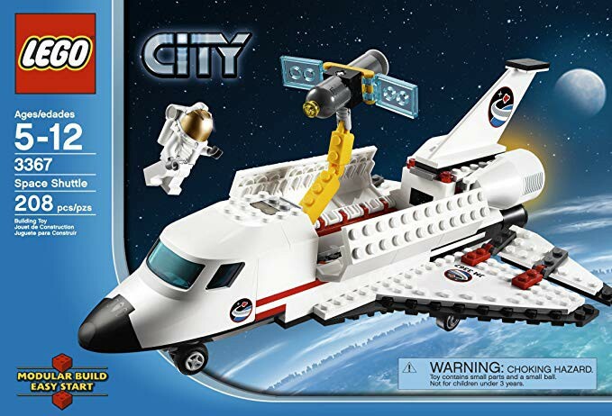 Lego 3367 City SPACE SHUTTLE Launch Pad Astronaut Satellite. NEW