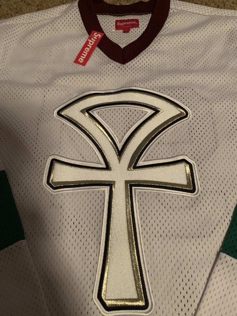 入手困難!!】シュプリーム ✈︎ 刺繍 18SS Ankh Hockey 【公式通販】