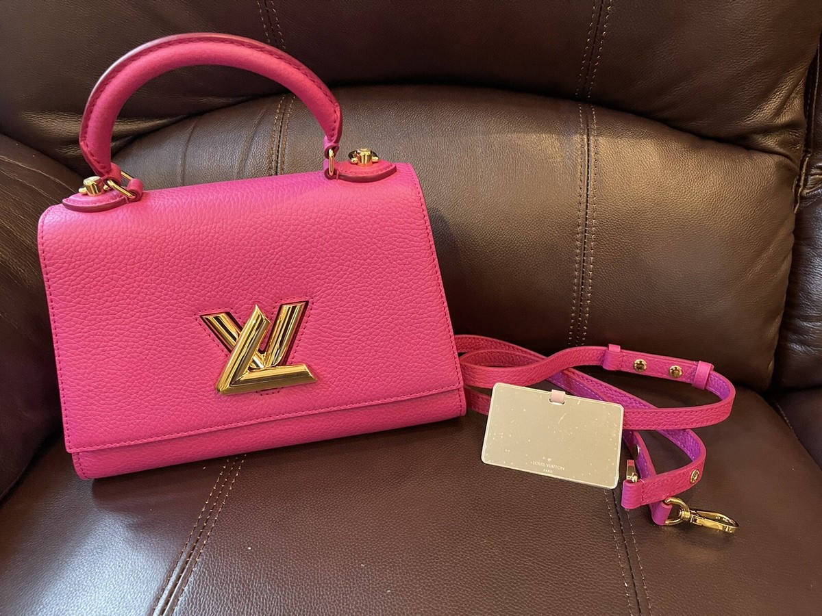RARE Louis Vuitton Twist One Handle PM Authentic - Orchid Pink