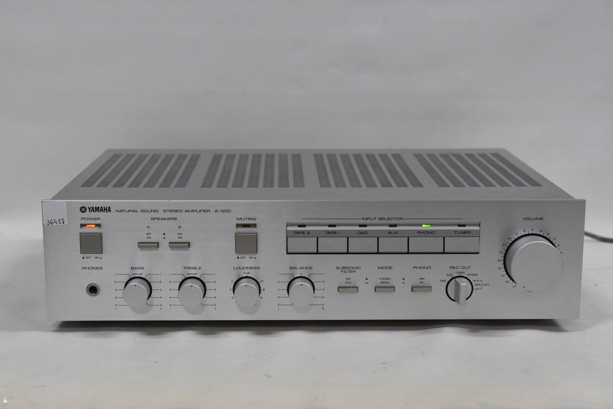 Yamaha A-500 Stereo Integrated Amplifier - 70 Watt RMS - Vintage