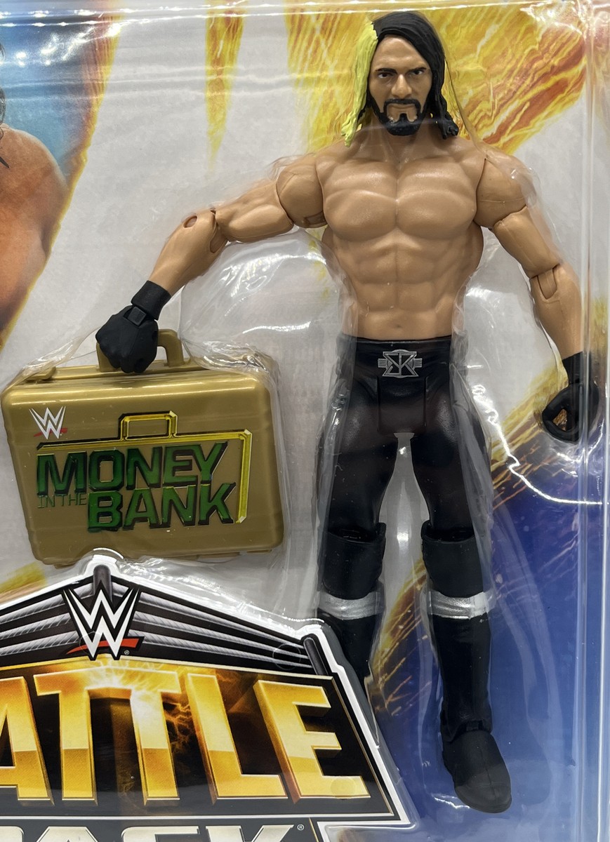 WWE SETH ROLLINS & DEAN AMBROSE FIGURES BATTLE PACK 36 MITB