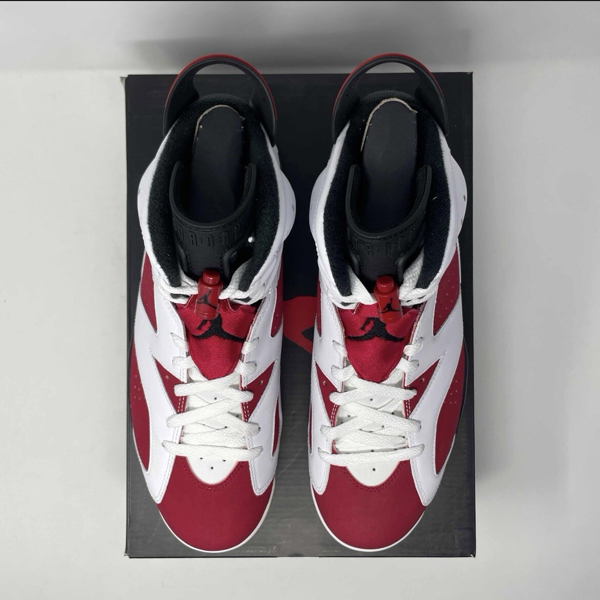 Air Jordan 6 Retro Carmine 2014 384664 160 White/Carmine-Black