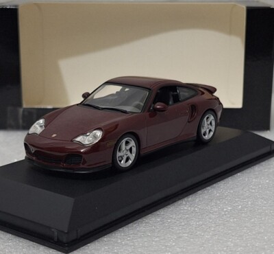 Porsche 911 (996) Turbo 1999 Dark Red 1:43 Minichamps 430069300