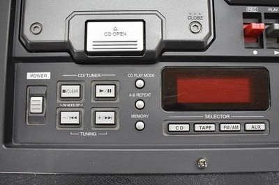Panasonic RIDDIMVOX RX-PA7 CD Boombox player Plays fine AC100V | eBay