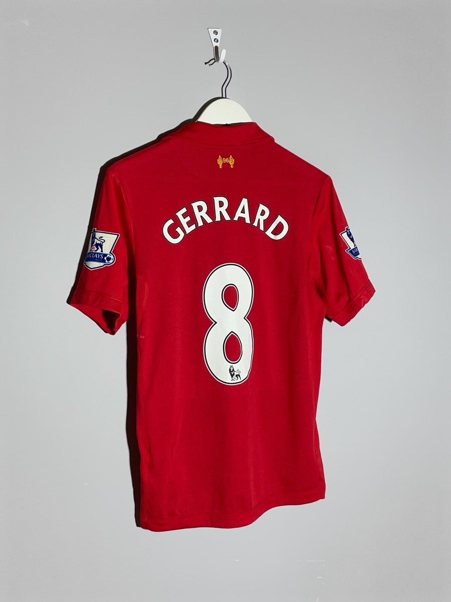 8 Gerrard Liverpool FC Warrior 2012/13 Home Football Shirt Soccer
