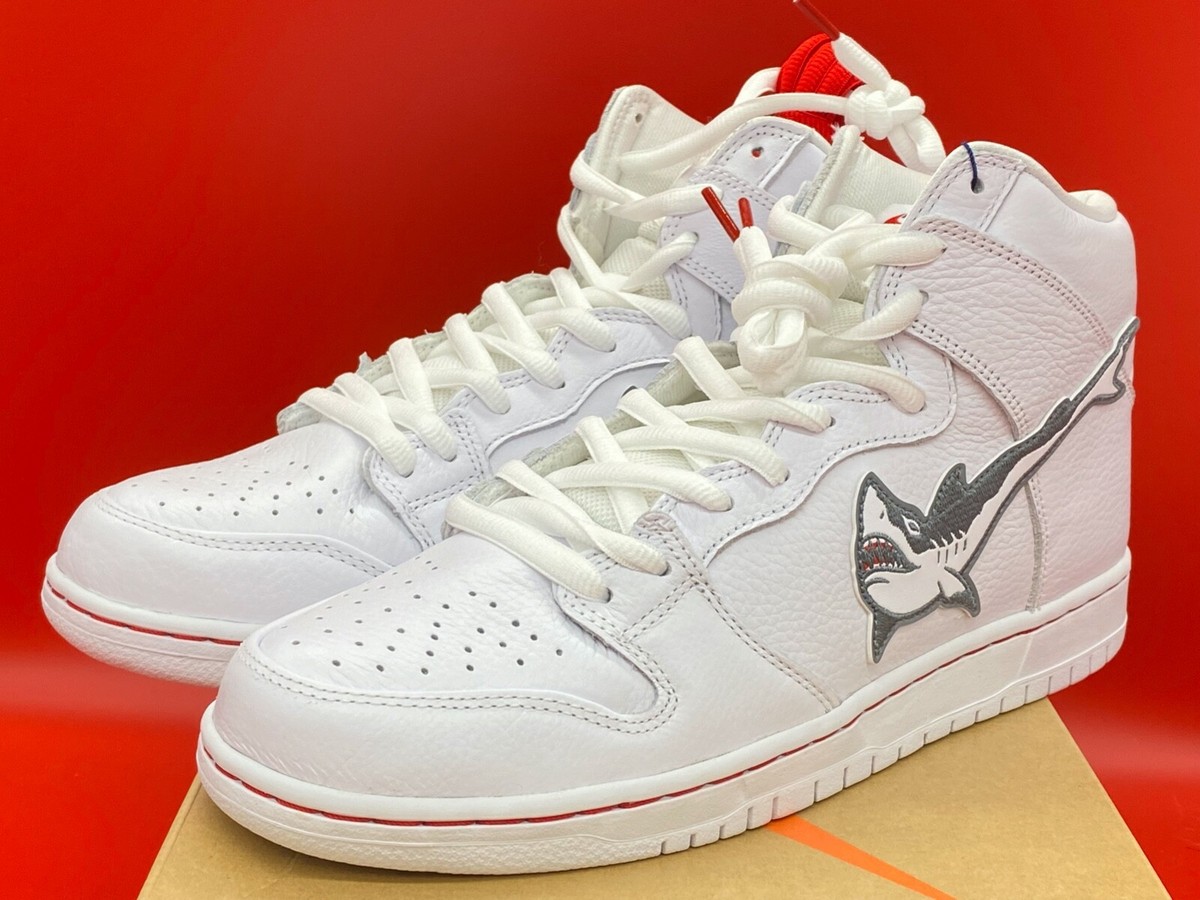 Nike SB Dunk High Pro ISO x Oski Great White Shark 2022 DC8908-105
