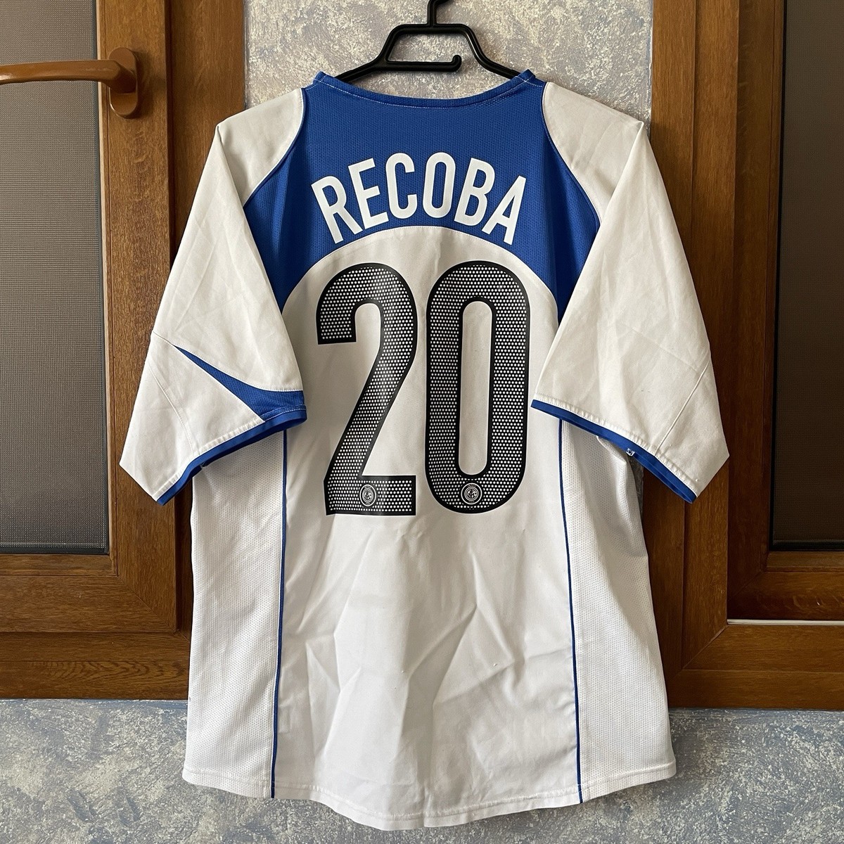 Inter Milan 2004 2005 Authentic RECOBA Away Shirt Maglia Jersey