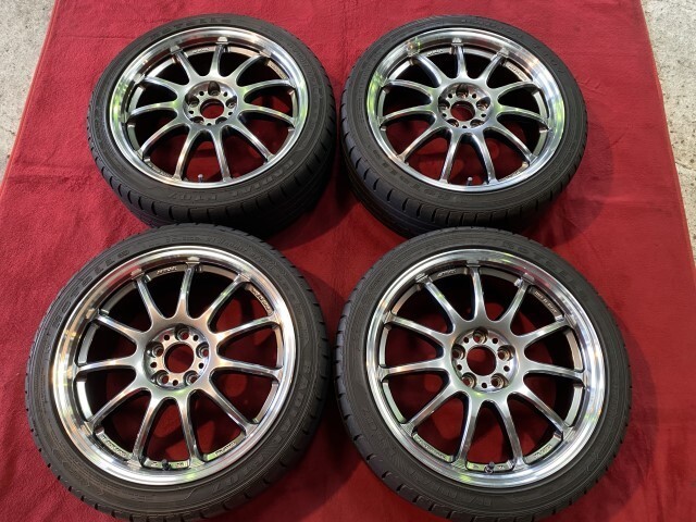 JDM WORK EMOTION 11R 17inch 7J +47 5H-100 4 Wheels | Japan