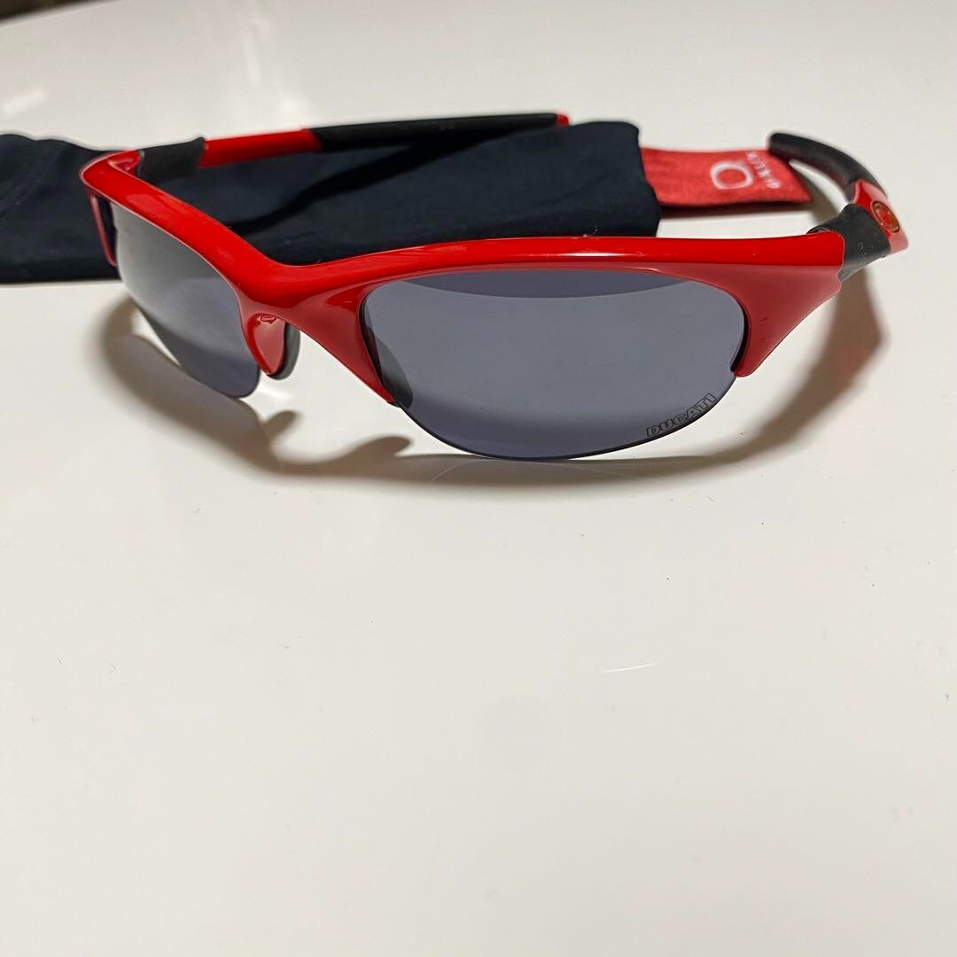 オークリーDucati Half Jacketサングラス レッド オークリーDucati