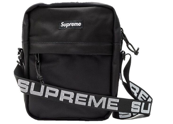 Supreme SS18 Shoulder Bag - Black | eBay