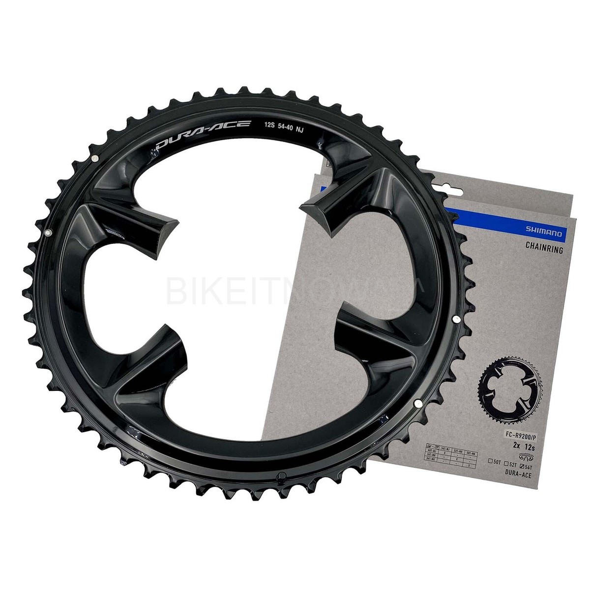 Shimano Dura Ace FC-R9200/P 12 Speed 54T NJ Chainring for 54-40T