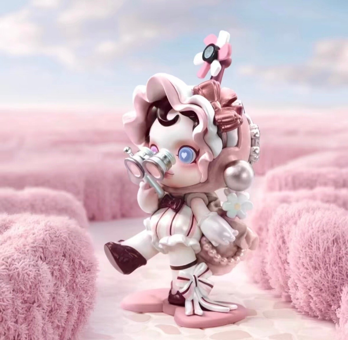 POP MART Finding MOKOKO Series Skullpanda Seen Her Confirmed Blind