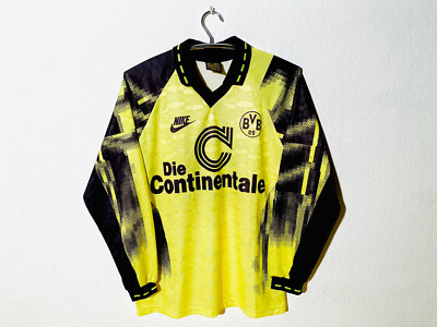 Borussia Dortmund BVB Adult S Home Football Shirt 1992 / 1993 Nike
