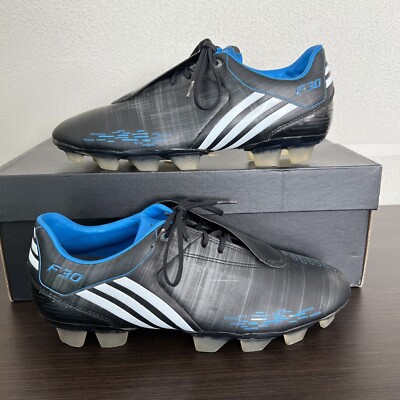 Adidas F30 TRX FG Football Soccer Cleats Boots Black Blue G02173