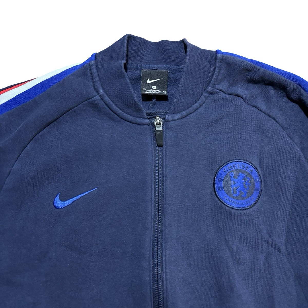 Nike Chelsea 長袖ジャケット ネイビー Nike Chelsea FC Training
