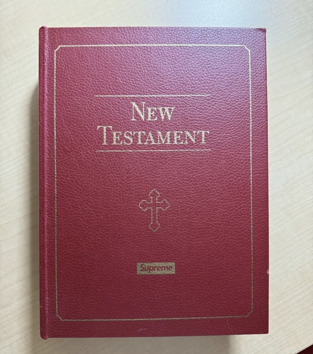 Supreme “New Testament” Stash Bible Book FW13 Super rare 2013