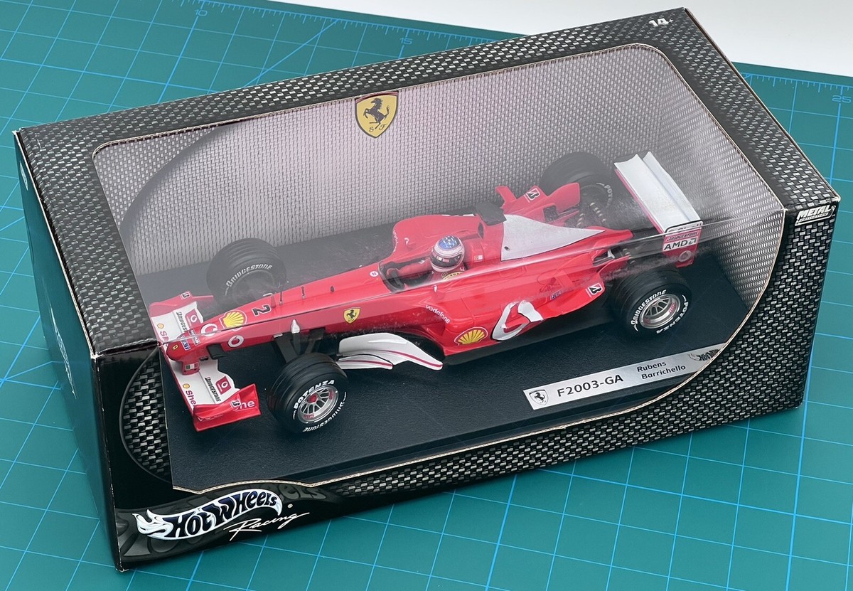 驚きの破格値，最新作 ホットウィール 1/18 フェラーリ F2005 M