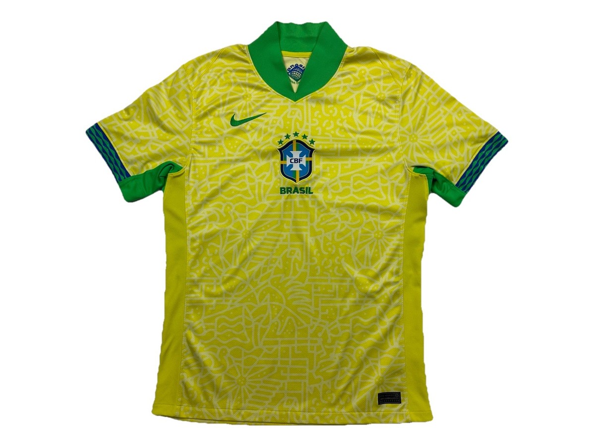 Nike Brazil 2023/24 Home Jersey Size M FJ4284-706 | eBay