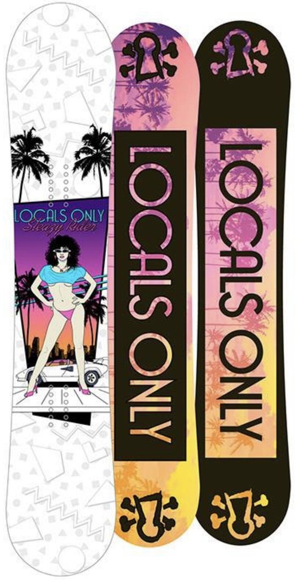 Stepchild Snowboard Sleazy Rider | eBay