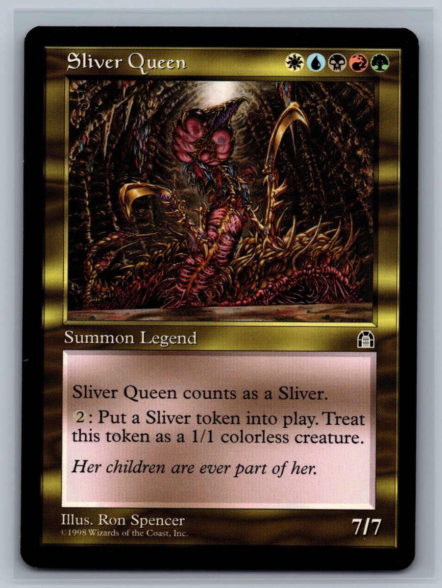 スリヴァーの女王 7/7 マジック：ザ・ギャザリング mtg スリヴァーの