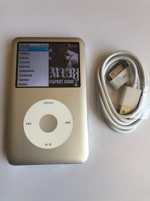 Apple iPod classic 7th Generation Silver (120GB) #7300-2 | eBay