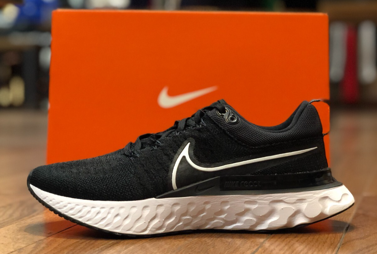 Size 9 - Nike React Infinity Run Flyknit 2 Black W for sale online