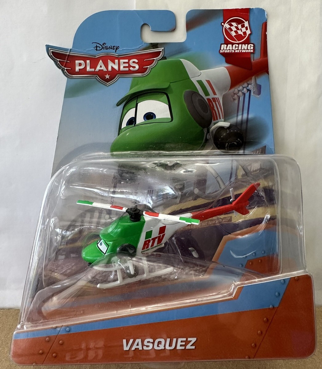 Disney Pixar Planes Vasquez Racing Sports Network Rare! | eBay