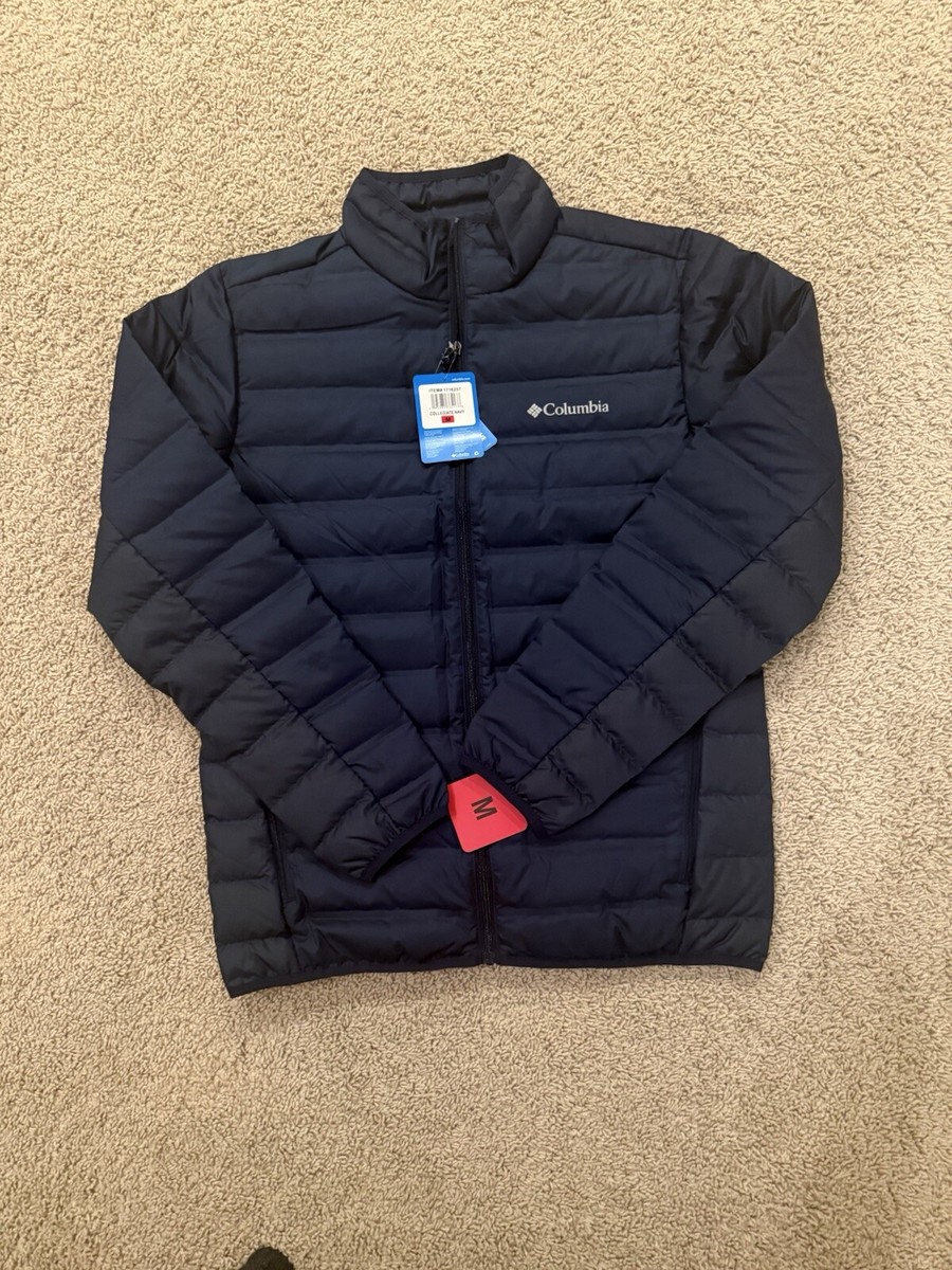 Columbia men's Omni - Shield, 650 down jacket Blue Size Medium | eBay
