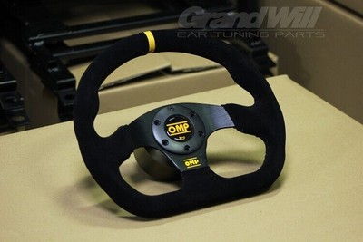 OMP targa スウェード ハンドル OMP Targa Steering Wheel - Black